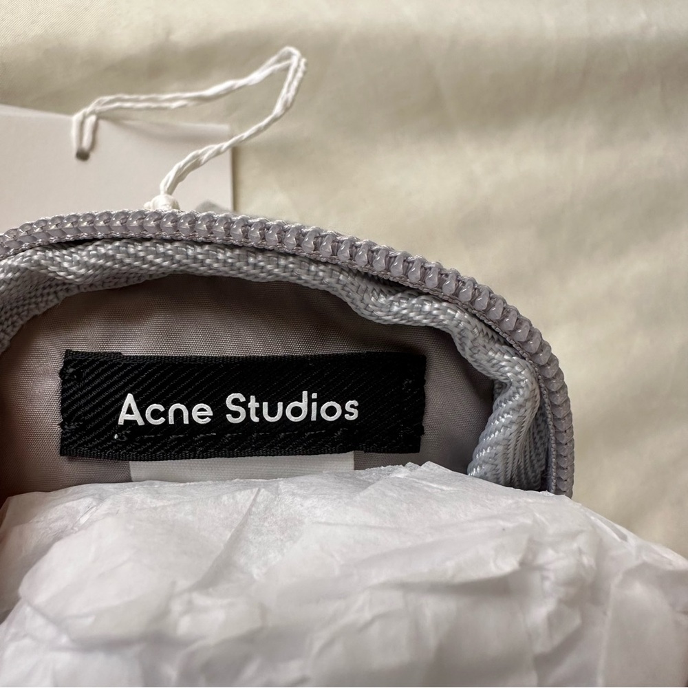 Acne Studios Mini Pouch Silver - Picture 12 of 14